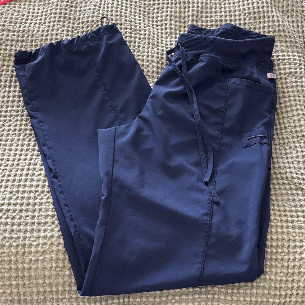 Navy Blue Scrub Pants